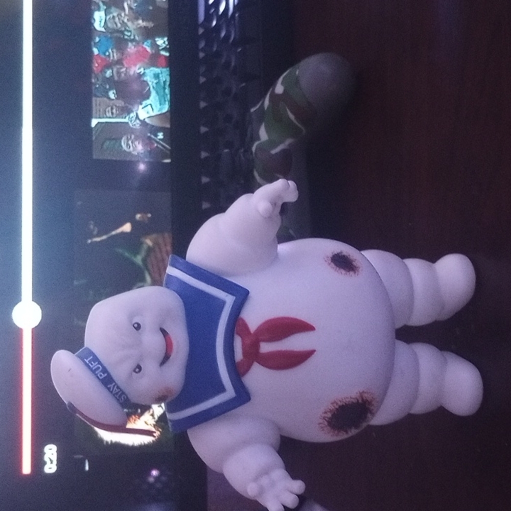 Ghostbusters classic Stay puft Marshmello man figure